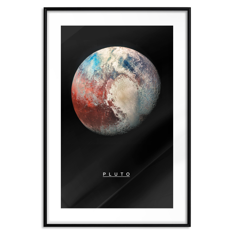 Wall Poster Pluto - dwarf planet and simple English text against a space backdrop 116748 additionalImage 15