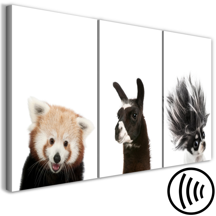 Canvas Art Print Friendly Animals (Collection) 116848 additionalImage 6