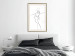 Poster My Soul - black and white minimalist composition with a human silhouette 119048 additionalThumb 21