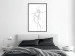 Poster My Soul - black and white minimalist composition with a human silhouette 119048 additionalThumb 5