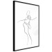 Poster My Soul - black and white minimalist composition with a human silhouette 119048 additionalThumb 13