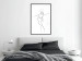 Poster My Soul - black and white minimalist composition with a human silhouette 119048 additionalThumb 6
