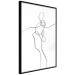Poster My Soul - black and white minimalist composition with a human silhouette 119048 additionalThumb 12