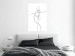 Poster My Soul - black and white minimalist composition with a human silhouette 119048 additionalThumb 23
