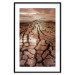 Poster Drought - desert landscape against a cloudy sky background in brown 119148 additionalThumb 17