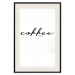 Wall Poster Coffee Times - artistic English text on a white background 122948 additionalThumb 18
