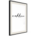 Wall Poster Coffee Times - artistic English text on a white background 122948 additionalThumb 3