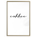 Wall Poster Coffee Times - artistic English text on a white background 122948 additionalThumb 14
