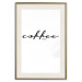 Wall Poster Coffee Times - artistic English text on a white background 122948 additionalThumb 19