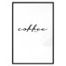 Wall Poster Coffee Times - artistic English text on a white background 122948 additionalThumb 17