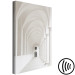 Canvas White colonnade - photograph with church architecture in white 123848 additionalThumb 6