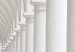 Canvas White colonnade - photograph with church architecture in white 123848 additionalThumb 5