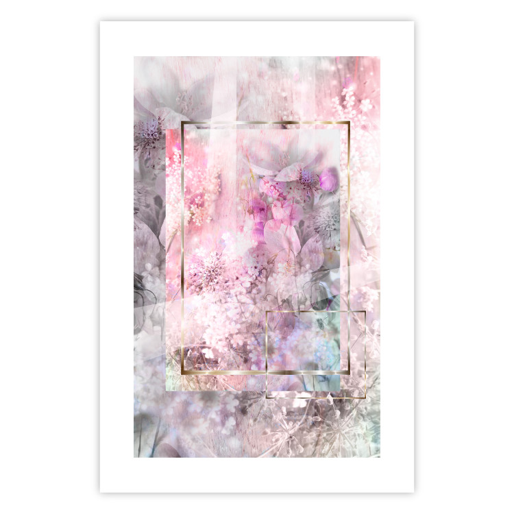 Wall Poster Spring Abstraction - colorful spring flowers in an abstract motif 126248 additionalImage 19