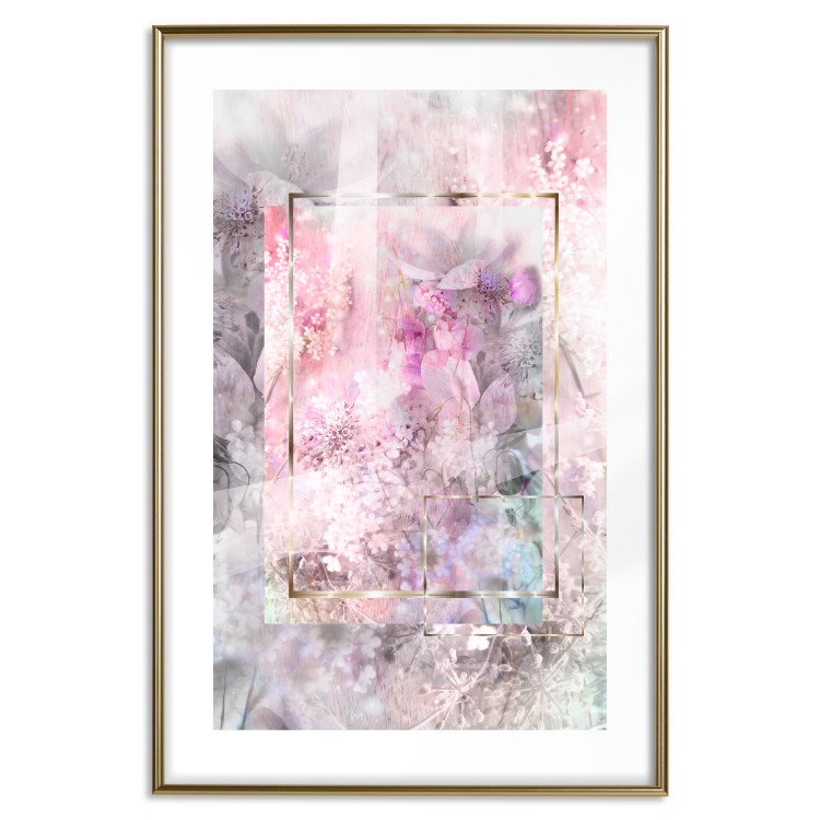 Wall Poster Spring Abstraction - colorful spring flowers in an abstract motif 126248 additionalImage 14