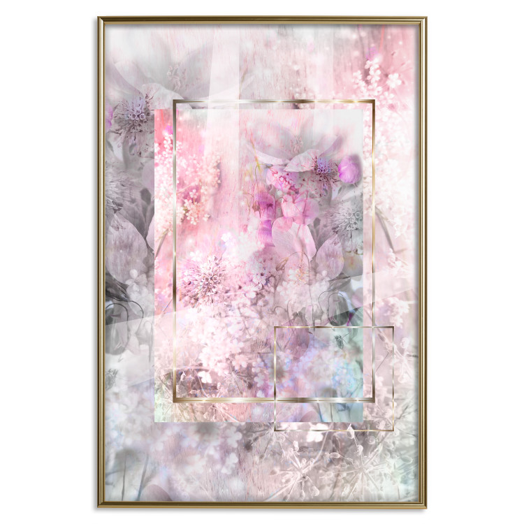 Wall Poster Spring Abstraction - colorful spring flowers in an abstract motif 126248 additionalImage 17
