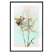 Wall Poster Bouquet in Mint Fullness - spring flowers on a blue pastel background 126548 additionalThumb 15