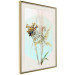 Wall Poster Bouquet in Mint Fullness - spring flowers on a blue pastel background 126548 additionalThumb 3