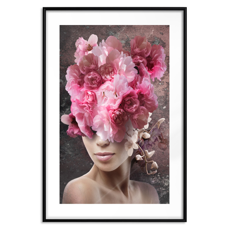 Wall Poster Spring Awakening - abstract woman with plants on her head 127248 additionalImage 15