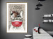 Wall Poster Rufio - humorous fantasy with a purebred dog in a mask and text in the background 129148 additionalThumb 15