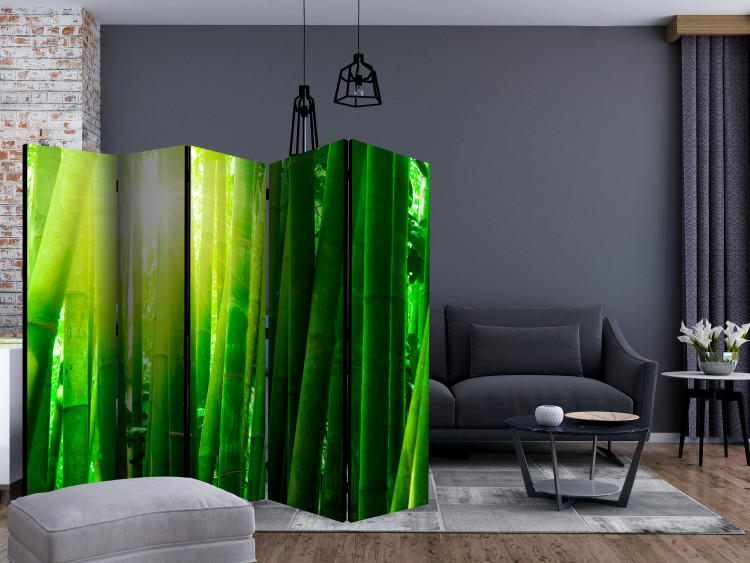 Room Divider Screen Sun and bamboo II [Room Dividers] 133248 additionalImage 4