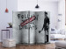 Room Divider Dreams Cancelled (Banksy) II (5-piece) - mural with English writings 133548 additionalThumb 2
