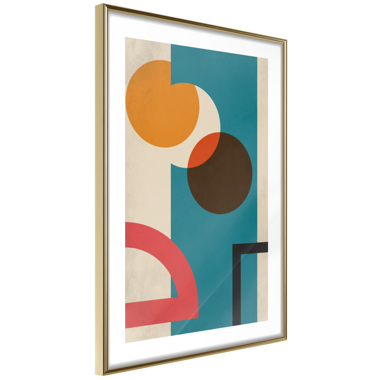 Wall Poster Hidden Shape - colorful geometric shapes in abstract style 134448 additionalImage 7