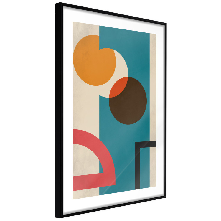 Wall Poster Hidden Shape - colorful geometric shapes in abstract style 134448 additionalImage 6