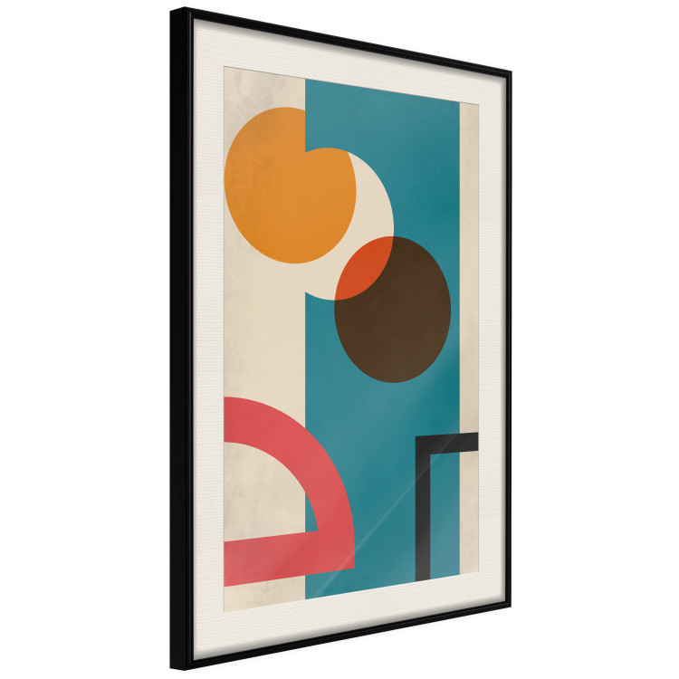 Wall Poster Hidden Shape - colorful geometric shapes in abstract style 134448 additionalImage 2