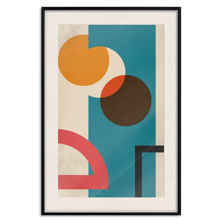 Wall Poster Hidden Shape - colorful geometric shapes in abstract style 134448 additionalImage 19