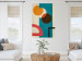 Wall Poster Hidden Shape - colorful geometric shapes in abstract style 134448 additionalThumb 2