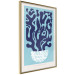 Wall Poster Navy Composition - English texts and an abstract plant 135648 additionalThumb 15