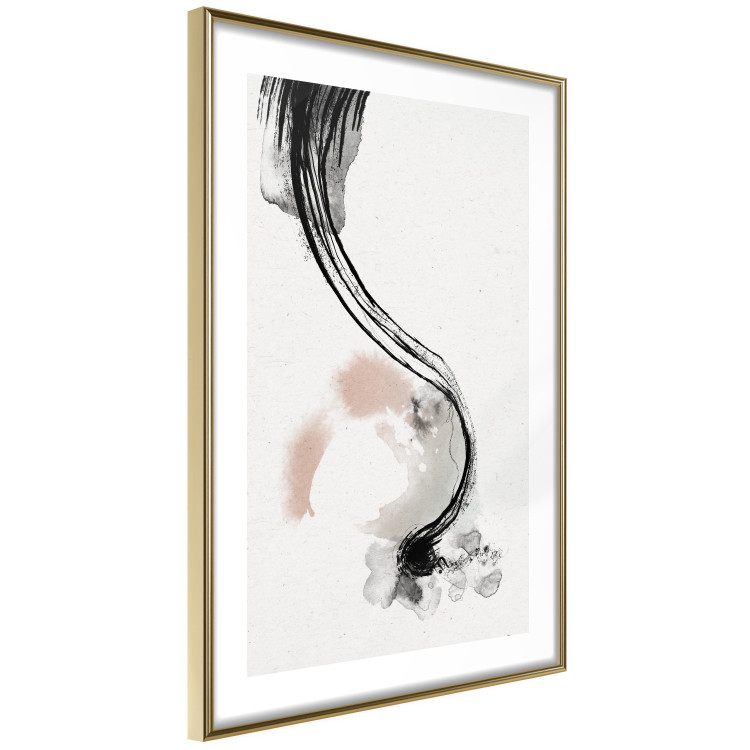 Wall Poster Brush Marks - Delicate Shapes and Stains Created With Ink 144748 additionalImage 8