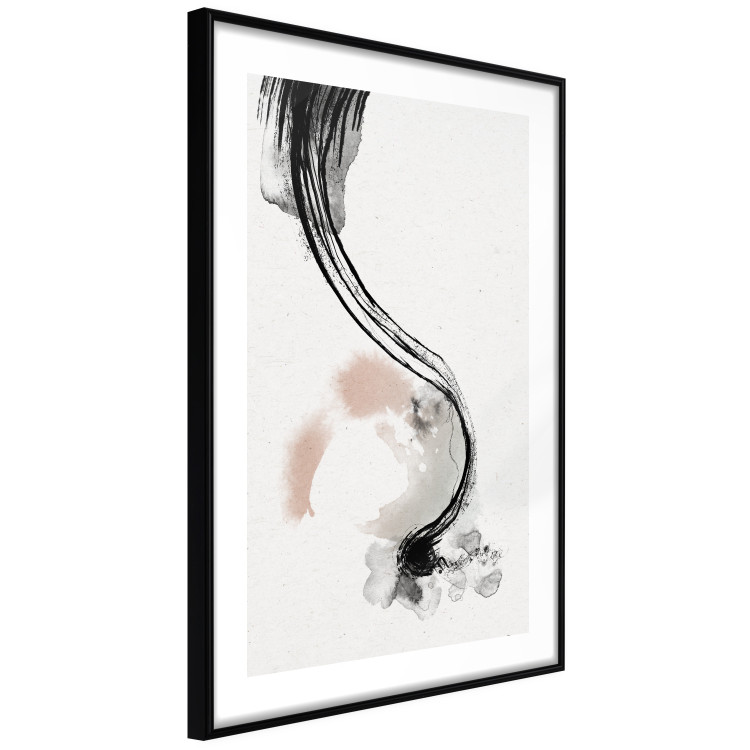 Wall Poster Brush Marks - Delicate Shapes and Stains Created With Ink 144748 additionalImage 7