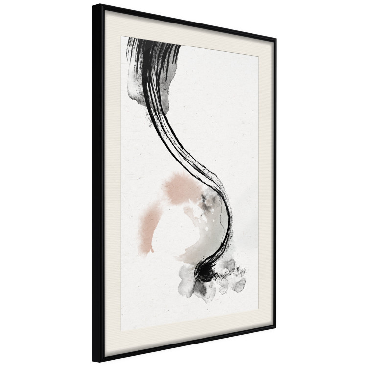Wall Poster Brush Marks - Delicate Shapes and Stains Created With Ink 144748 additionalImage 9