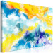 Canvas Art Print Colorful Sky - Abstract Spots Imitating Clouds 145748 additionalThumb 2