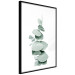 Poster Eucalyptus - Green Branch of a Plant on a White Background 146148 additionalThumb 6