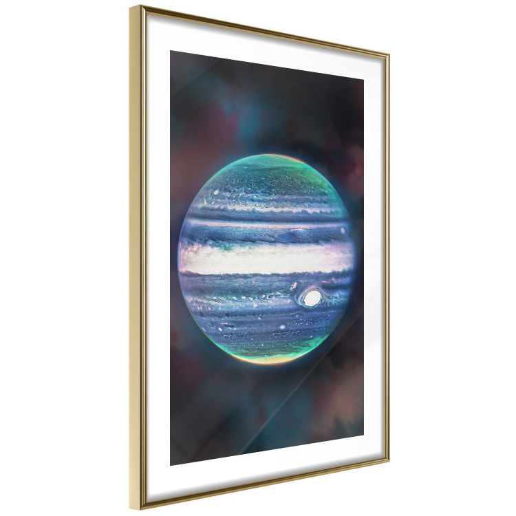 Wall Poster Jupiter Planet - Close-up of Jupiter in Space and Its Auroras 146248 additionalImage 7
