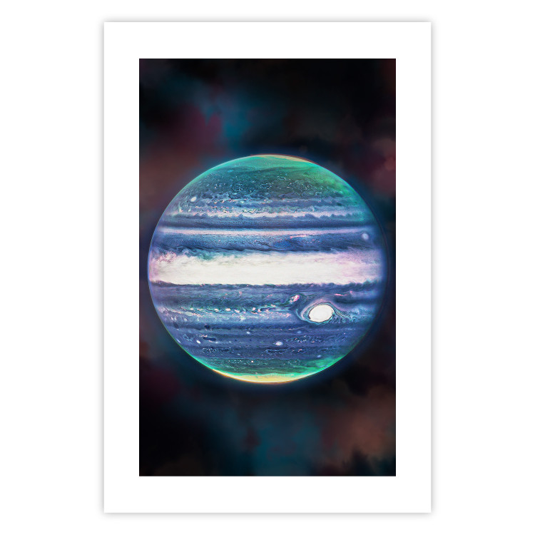 Wall Poster Jupiter Planet - Close-up of Jupiter in Space and Its Auroras 146248 additionalImage 15