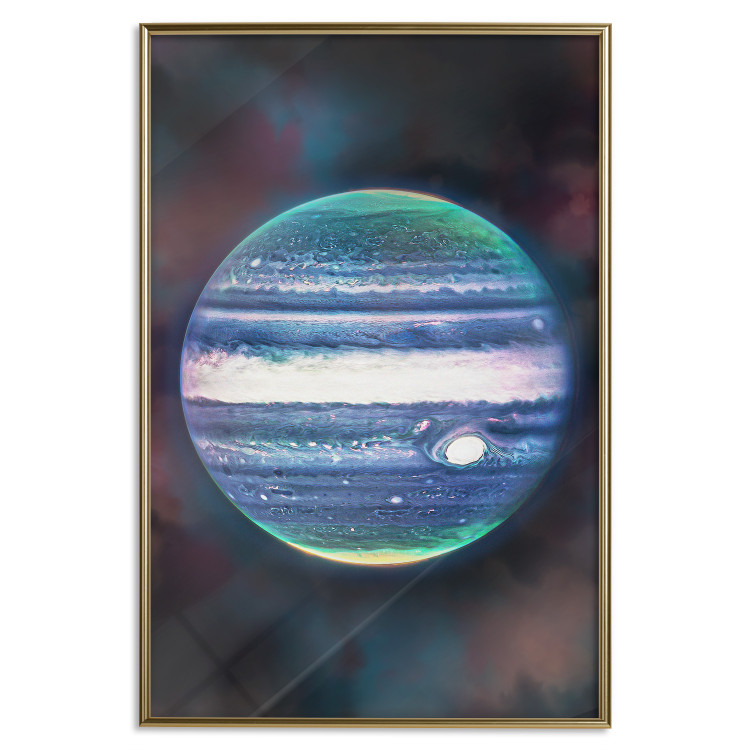 Wall Poster Jupiter Planet - Close-up of Jupiter in Space and Its Auroras 146248 additionalImage 18