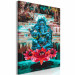 Paint by Number Kit Blue Deity - Levitating Ganesha against the Background of a Waterfall 146548 additionalThumb 6