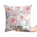 Decorative Velor Pillow Spring beauty - a subtle floral composition in cottagecore style 147048 additionalThumb 2