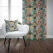 Decorative Curtain Spanish arabesque - a motif inspired by patchwork-style ceramics 147248 additionalThumb 6