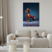 Canvas Print AI Dachshund Dog - Smiling Animal in Colorful Disguise - Vertical 150248 additionalThumb 9