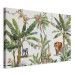 Large canvas print Exotic Landscape - Jungle With Animals and Exotic Birds [Large Format] 151248 additionalThumb 2