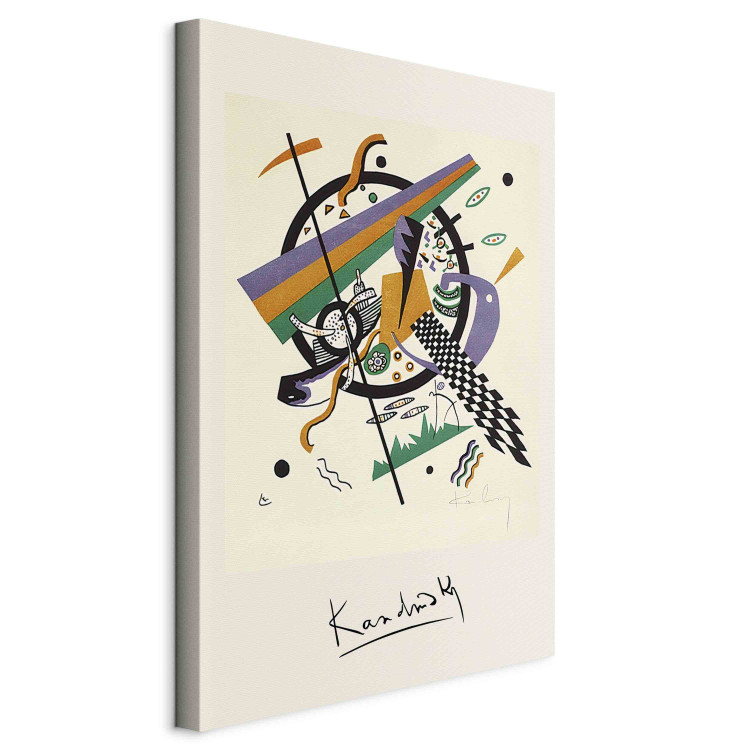 Large canvas print Small Worlds - Kandinsky’s Colorful Geometric Abstraction [Large Format] 151648 additionalImage 2