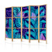 Room Divider Screen Tropical Leaves - Neon Tropical Jungle II [Room Dividers] 152048 additionalThumb 5
