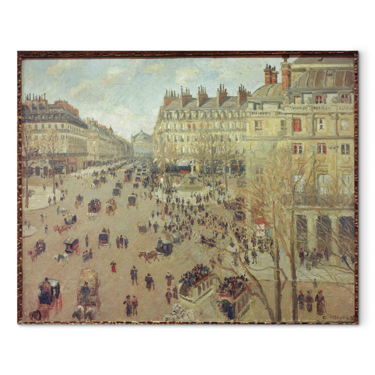 Reproduction Painting La Place du Théâtre Français, Effet du soleil 153348