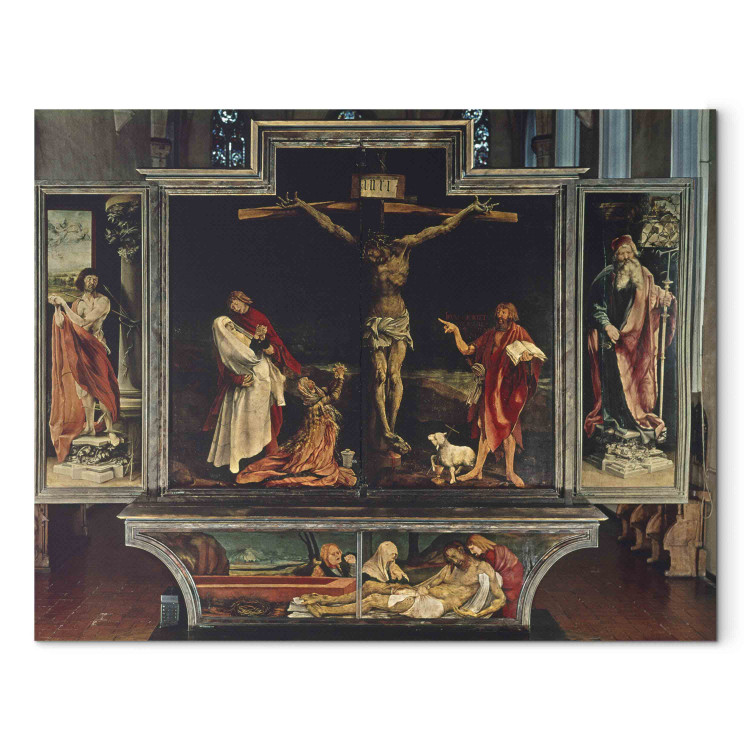 Art Reproduction Crucifixion / Burial / Saints Antony and Sebastian 155648