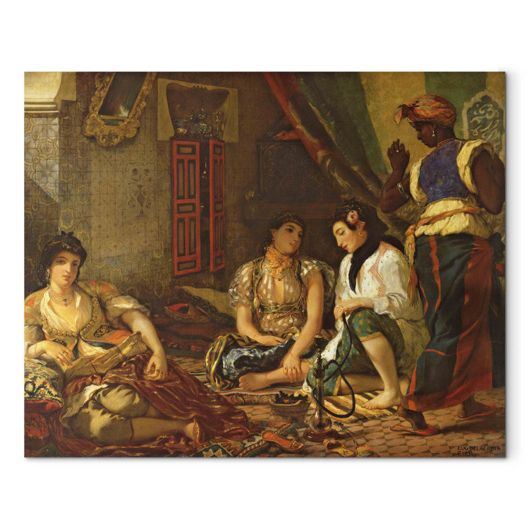 Reproduction Painting The Women of Algiers in their Apartment 157148