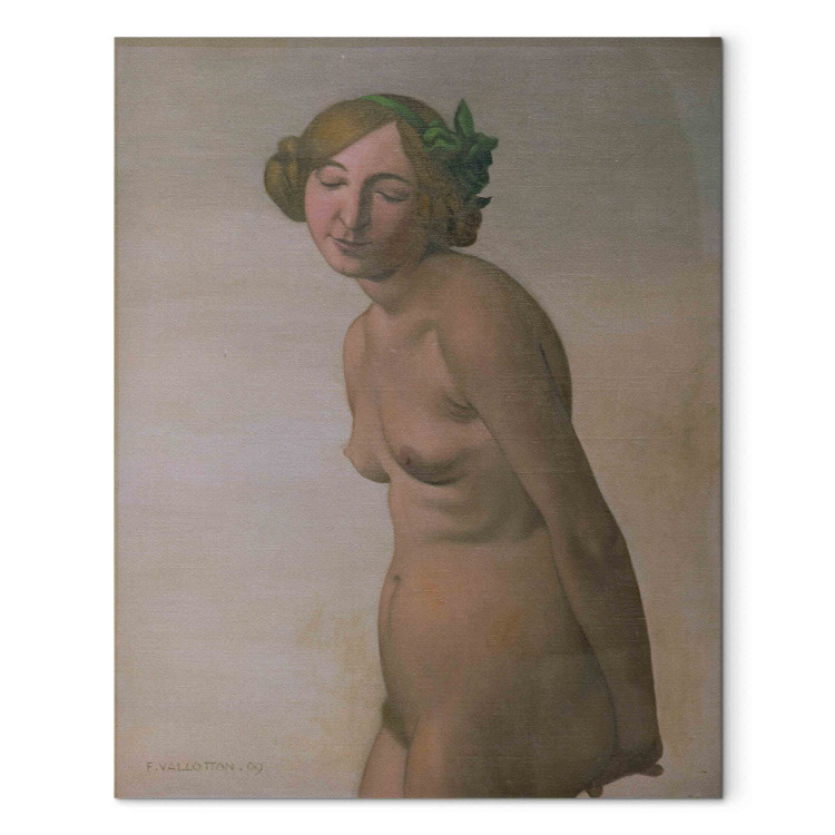 Reproduction Painting Weiblicher Akt mit grüner Haarschleife 157848
